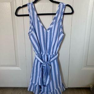 NWOT Striped Romper